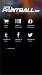 Mobile Screenshot of paintballshop.de