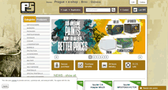 Desktop Screenshot of paintballshop.cz